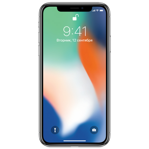 Смартфон Apple iPhone X 256Gb Silver фото 