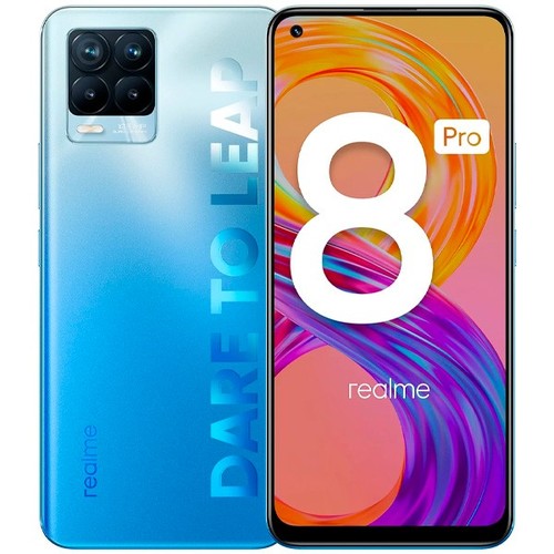 Телефон Realme RMX3081 8 Pro 128Gb Ram 6Gb Blue фото 