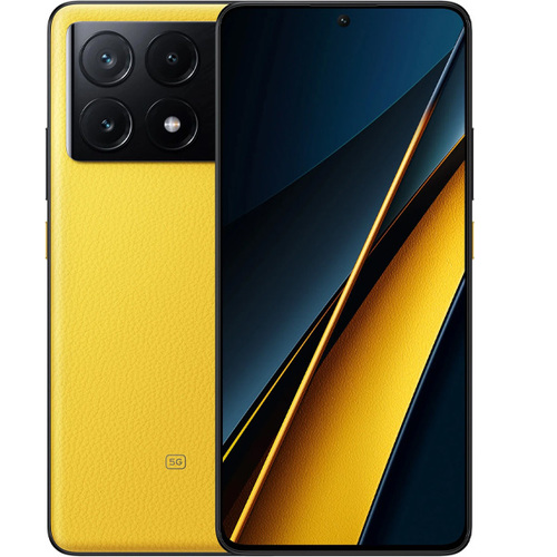 Телефон Poco X6 Pro 256GB Ram 8Gb Yellow фото 