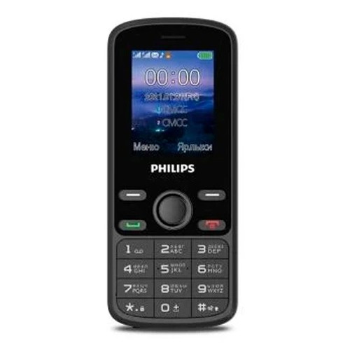 Телефон Philips E111 Xenium Black фото 