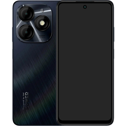 Телефон Itel P55 256Gb Ram 8Gb Moonlit Black фото 