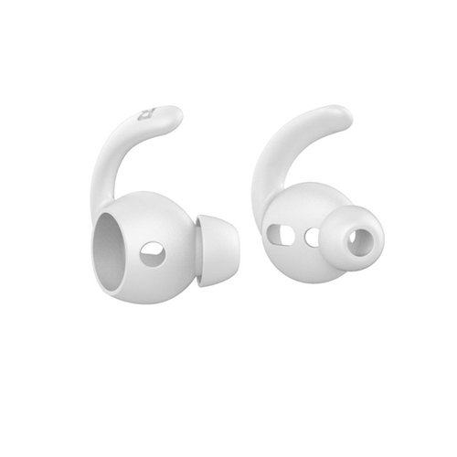 Амбушюры Deppa Hooks для AirPods Silicone White фото 