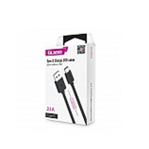 USB кабель OLMIO USB 2.0 - Type-C 2m Black фото 