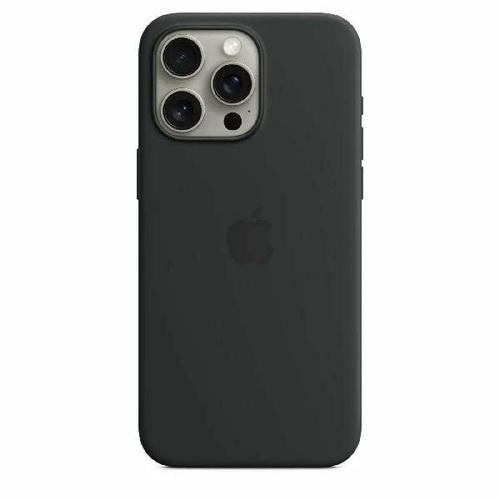 Накладка силиконовая Silicon Case Apple iPhone 15 Pro Max Black фото 