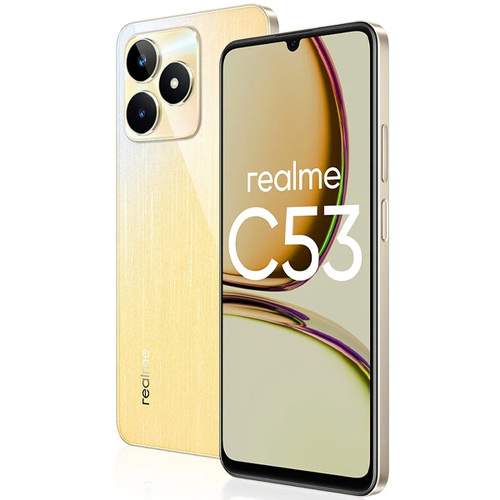 Телефон Realme RMX3760 C53 128Gb Ram 6Gb Champion Gold фото 