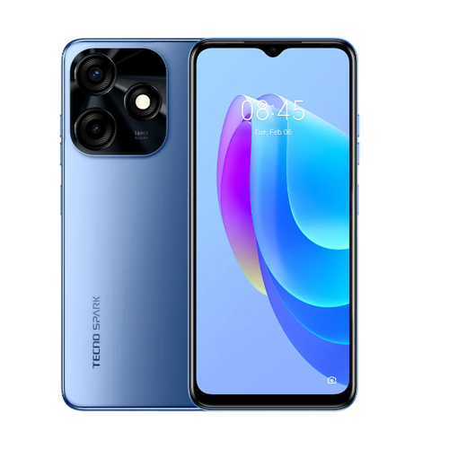 Телефон Tecno Spark 10C 128Gb Ram 4Gb Magic Skin Blue фото 
