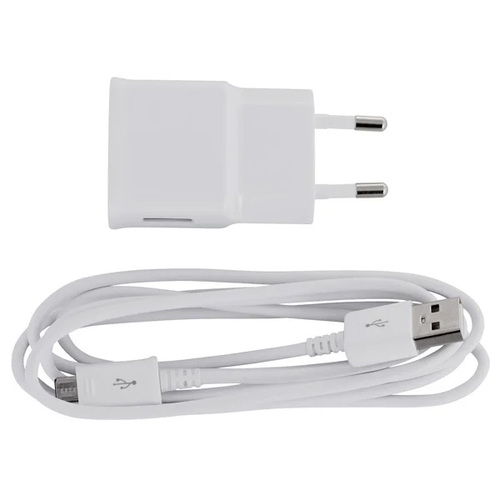 СЗУ Samsung microUSB 2.0 EP-TA20EWEUGRU White фото 